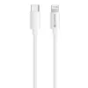 USB-C Champion till Lightning Kabel 1m Vit