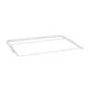 Utdragsram Elfa för Back B60Vit, HxDxB: 30x336x605 mm