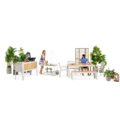 Utekök LifestyleGarden PortalsVit