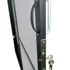 Uterum Metalcraft 10,7m² Säkerhetsglas Svart
