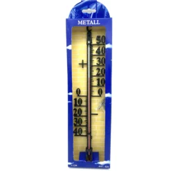 Utetermometer Termometerfabriken Viking Svart