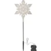 Utomhusdekoration Star Trading Flocke Snöflinga 60 cm B/O