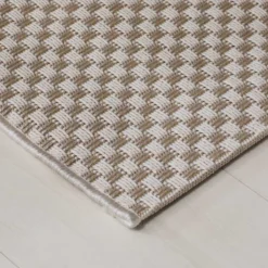 Utomhusmatta KM Carpets PamperoBeige, 160x230 cm