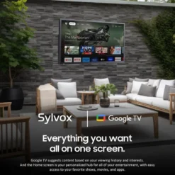 Utomhus TV Sylvox Pergola Pro QLED 55tum