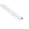 Utvändig Hörnlist Fibo Aluminium Vit 2400 mm