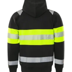 Varsel sweatshirt-jacka Fristads Stiby med Huva 7532 GKC, klass 1
