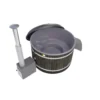 Vedeldad Badtunna Kirami Original Steady M Cult-Si ST med Dubbla Lock