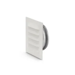 Ventilgaller Fresh Kvadratisk Med StosØ160/205x205 mm, Svart