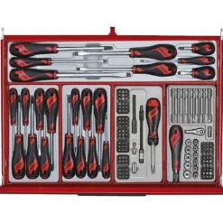 Verktygsset Teng Tools 1008 -Delar Svart