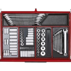 Verktygsset Teng Tools 1008 -Delar Svart