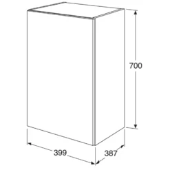 Väggskåp Gustavsberg Artic Pro 40 cm