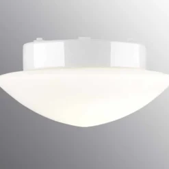 Vägg-/Taklampa Ifö Electric Solhem Vit IP44 Rak E27 Bastu