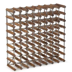 Vinställ Traditional Wine Rack 72 Flaskor Påbyggningsbart