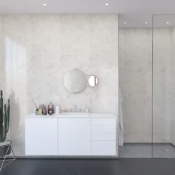Våtrumsskiva Fibo White Marble 2273-L00 S