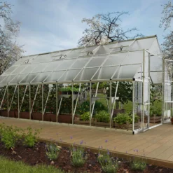 Växthus Canopia by Palram Balance Aluminiumram med UV-Skyddad Polykarbonat & Ventilationsfönster, 14,3 m²