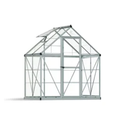 Växthus Canopia by Palram Harmony Aluminiumram med UV-Skyddad Polykarbonat & Ventilationsfönster, 2,3 m²