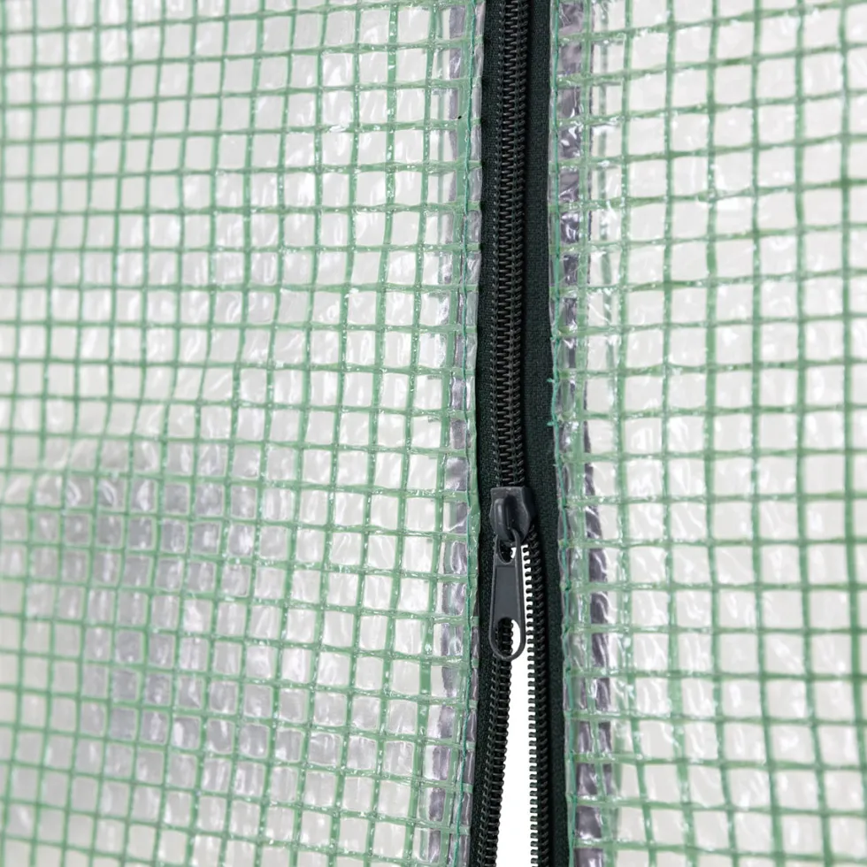 Växthus Metalcraft 2,04 kvm Grön Kvadrat
