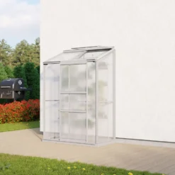 Växthus Plast Vitavia Ida 900 med Polykarbonat och Sockel