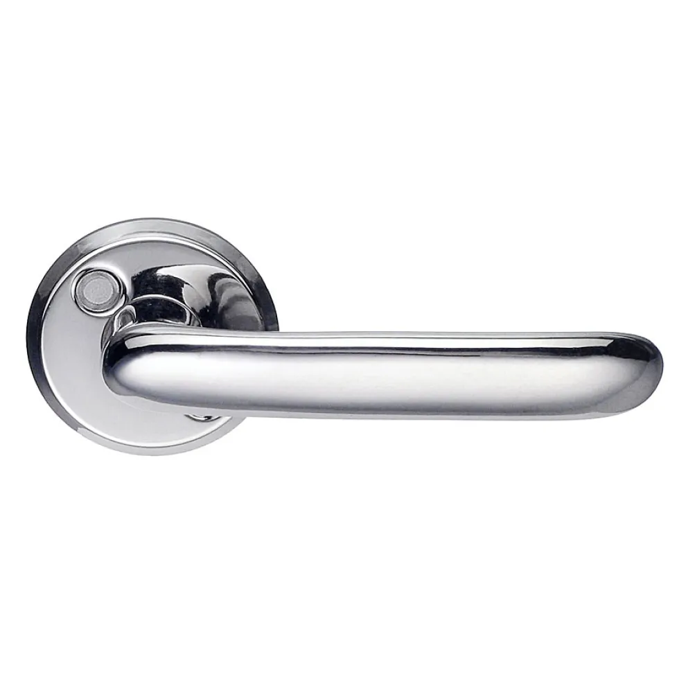 Ytterdörrhandtag Beslagsboden B725 Blankpolerad Nickel