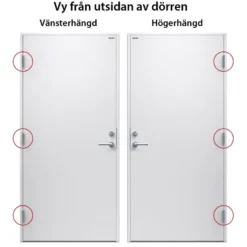 Ytterdörr SnickarPer 100 Teak